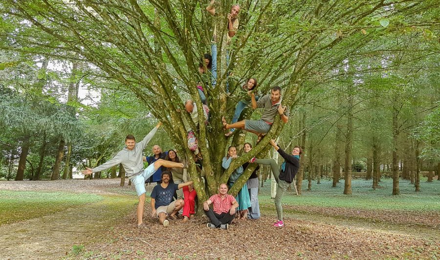 Photo lors de la formation AAE 2018