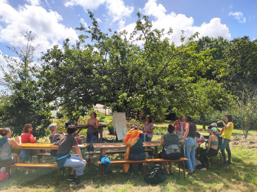 Photo lors de la formation AAE 2019